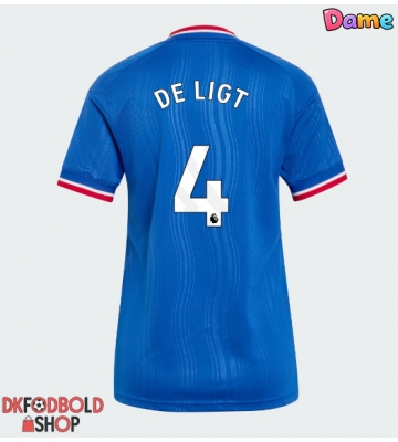 Manchester United Matthijs de Ligt #4 Udebanetrøje Dame 2026-27 Kort ærmer